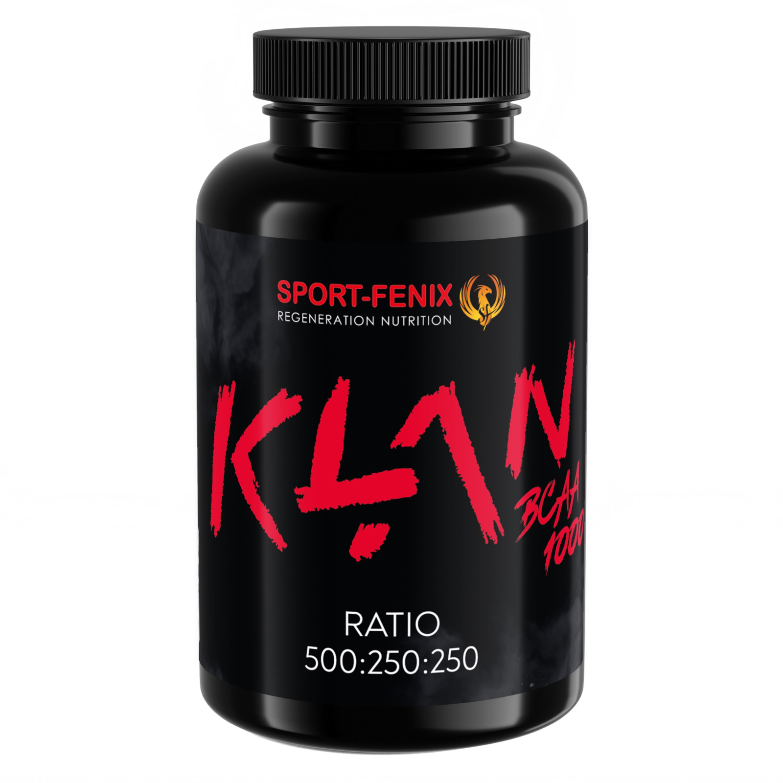 KLAN Амінокислоти BCAA 1000, SPORT-FENIX, 150 капсул