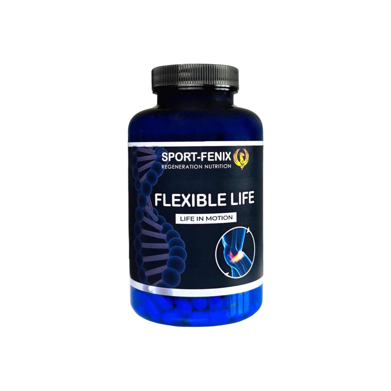 Біоактивний Комплекс для суглобів FLEXIBEL LIFE, ТМ SPORT-FENIX, 120 капсул