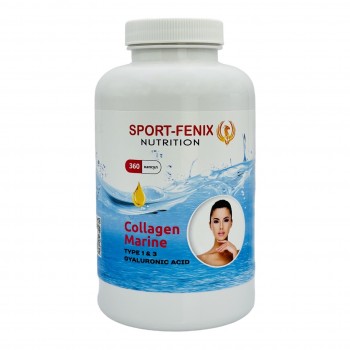 Колаген Collagen Marine Type I&III з комплексом вітамінів ТМ SPORT-FENIX NUTRITION, 360 капсул